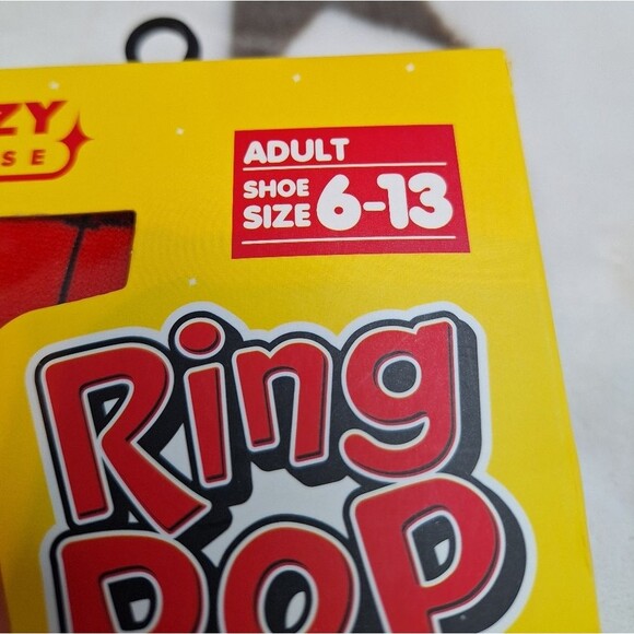 Ring Pops Lollipop Crew Socks 3 Pairs Retro 90s Mens Womens Fun Novelty Gift - Picture 4 of 6